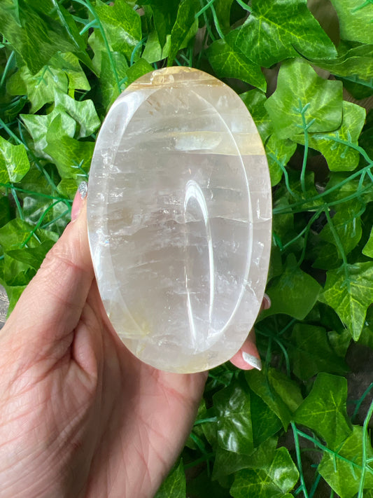 Rose Quartz Golden Healer Bowl (20)