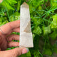 Brazilian Druzy Agate Obelisk (22A)