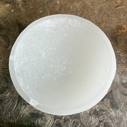 Moroccan Selenite Bowls - Small (Heart or Round)