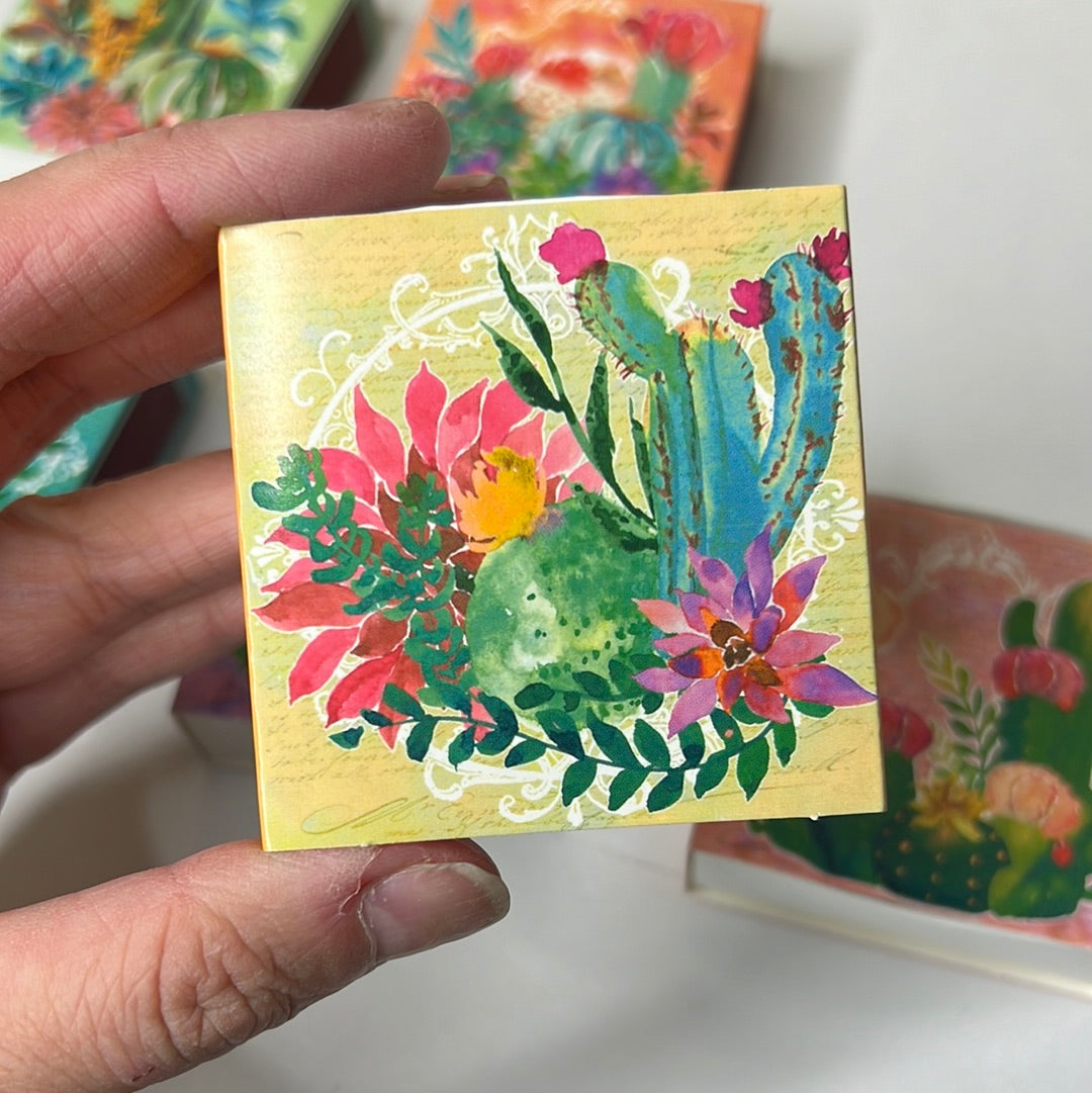 Cactus Matchbook - 50 Matches (you choose design)