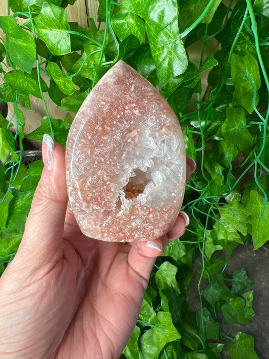 Brazilian Pink Amethyst Flame.  (56A)