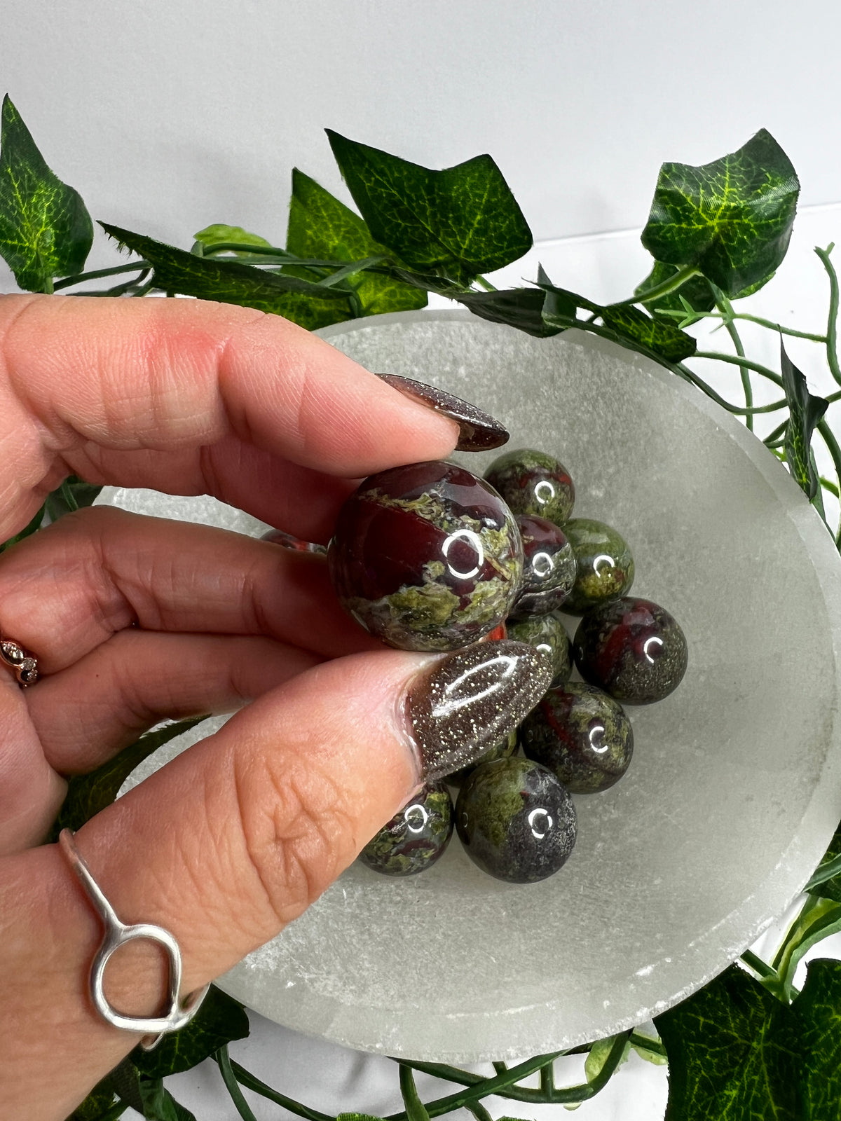 Dragon's Blood Jasper Mini Sphere