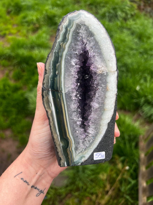 Mini Amethyst / Agate Cathedral 55B
