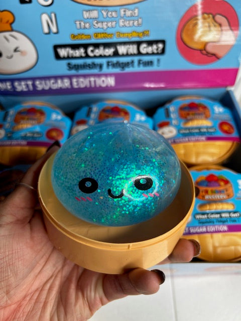 Glitter Gel Dumpling Squish (Mystery Color)