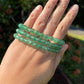 Green Strawberry Quartz Bracelet