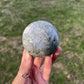 Quartzy Moss Agate Sphere | Natural Green Crystal Sphere