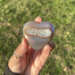 Aura coated Agate heart