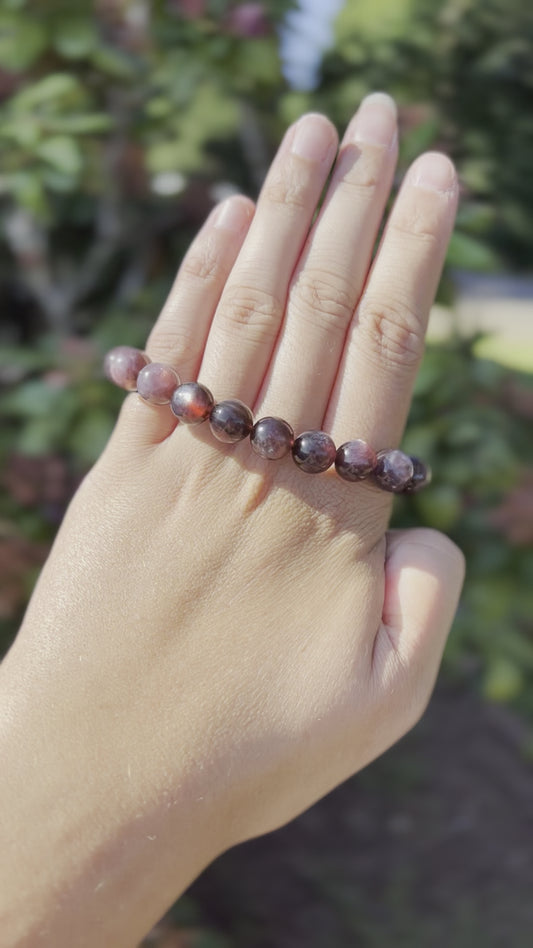 HQ Gem Quality Lepidolite Bracelet