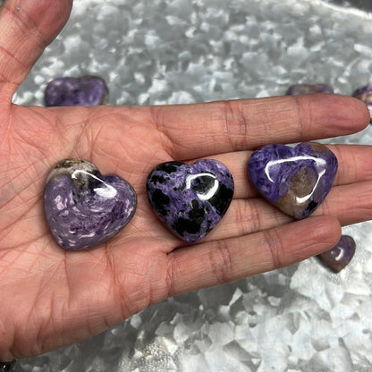 Charoite Heart (3 Sizes)