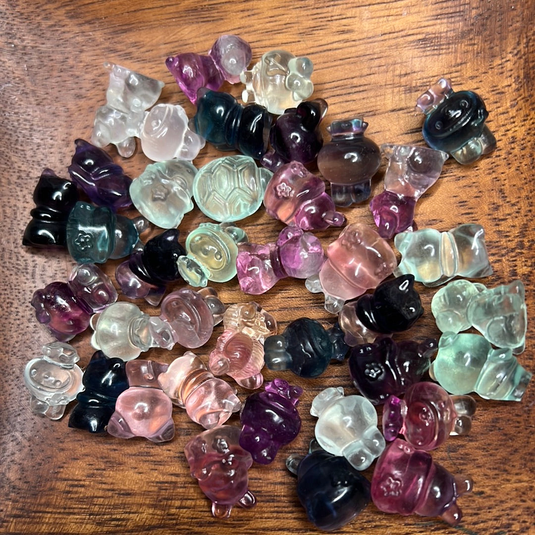 Mini Fluorite Carvings (Intuitively Chosen)